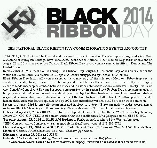 2014 Black Ribbon Day Ad B W